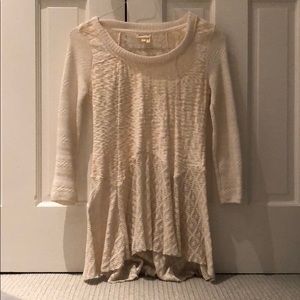 Anthropologie knit tunic
